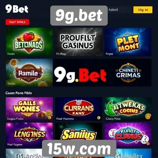 9g.bet oferece ampla gama de jogos para todos os perfis